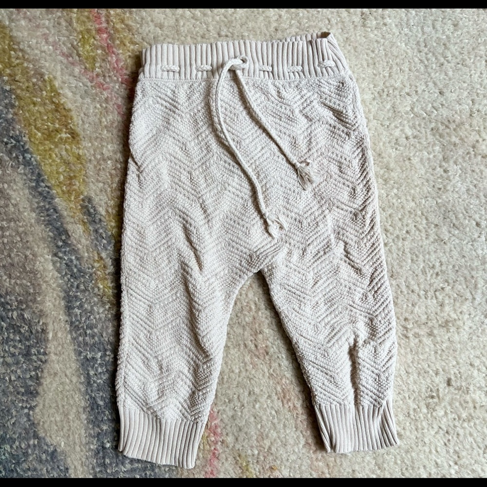 Misha & Puff Knit Pants EUC 24mo